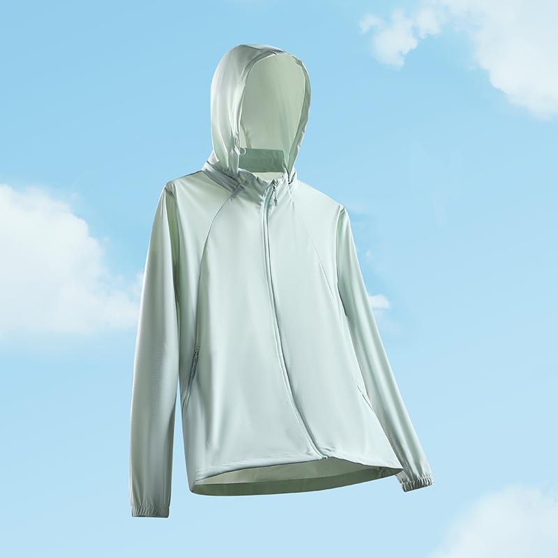 Outdoor Ice Silk Sun Protection Clothing for Women, Summer UV Resistant Lightweight and Breathable Fishing Sun Protection Clothing