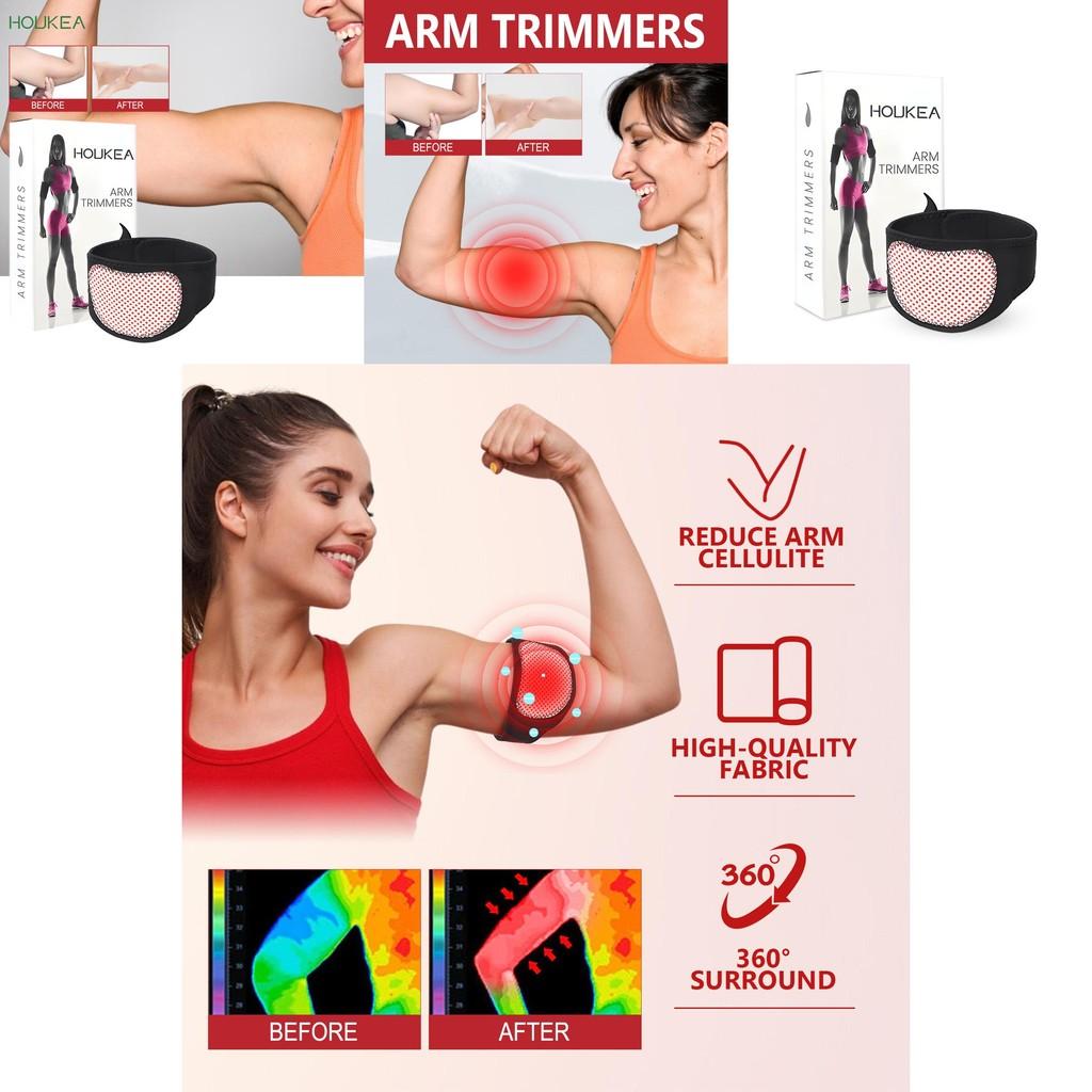 Houkea Compact Friction Arm Sleeves For Tightening And Shaping Lightweight Fit