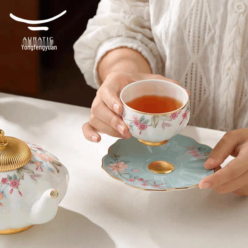 Auratic Celadon Age 6-Piece Ceramic Tea Set
