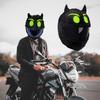 1 PC Motorcycle Helmet Cover, 40 cm x 28 cm x 26 cm Little Devil Halloween Festive Atmosphere Decorative Soft Fabric Cover, Modification Accessories,
