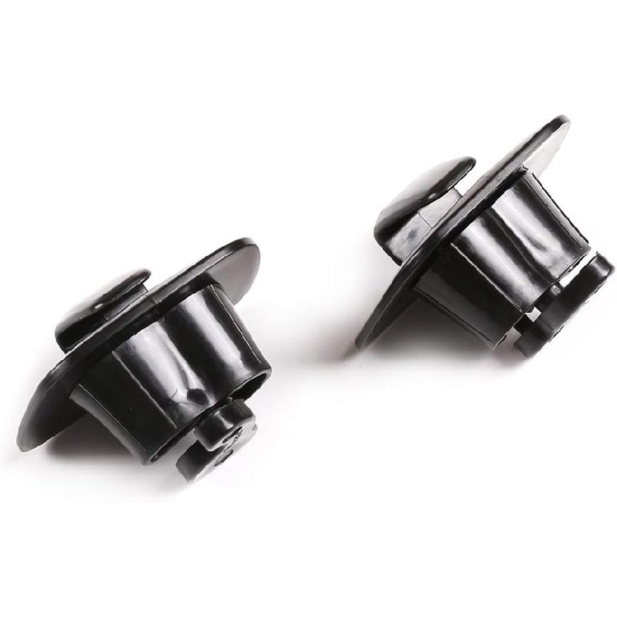 ABS-Kunststoff-Innendachhaken-Aufhängerhaken-Dekoration, passend für Volvo V90 S90 XC40 XC60 XC90 2015-2020 2021 2022(Schwarz)