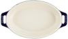 STAUB "Grand Bleu Oval Dish, 17cm" Ceramic Gratin Dish, Oven and Microwave Safe [Official Japanese Product] Dish 40508-598