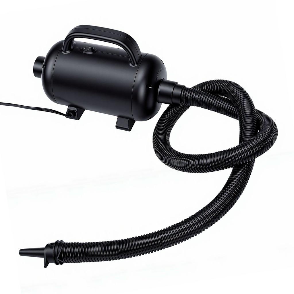 Electric Air Pump Car Tire Inflator Swimming Pool 600W High Power Blow Up Pump with Hose Portable Air Compressor EU