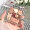 Seven-color Eyeshadow Eyeshadow Disc Transparent Earth Milk Tea Color Pearlescent Matte Makeup