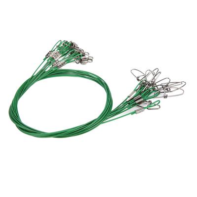 Fishing Wire Line Leash Anti Bite Steel Fishing Line Steel Wire    with Rolling  