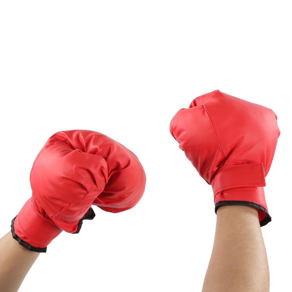 Punching Bag with Stand Gloves Boxing Punching Bag Adjustable Vertical Boxing Ball for Kids Adults Exercise Fitness