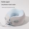 Memory Foam U-Shaped Travel Neck Pillow for Airplanes and Office Naps