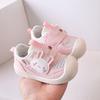0-2 Years Old Children Boys and Girls Casual Shoes Fashion Design Mesh Breathable Non-slip Unisex Prewalker Shoes First Walkers