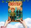 HD Tin Sign Vintage Dexter The Bay Harbor Butcher Wall Decor - Retro 2D Flat Dexter Morgan TV Show Art Metal Tin Sign for Man Ca