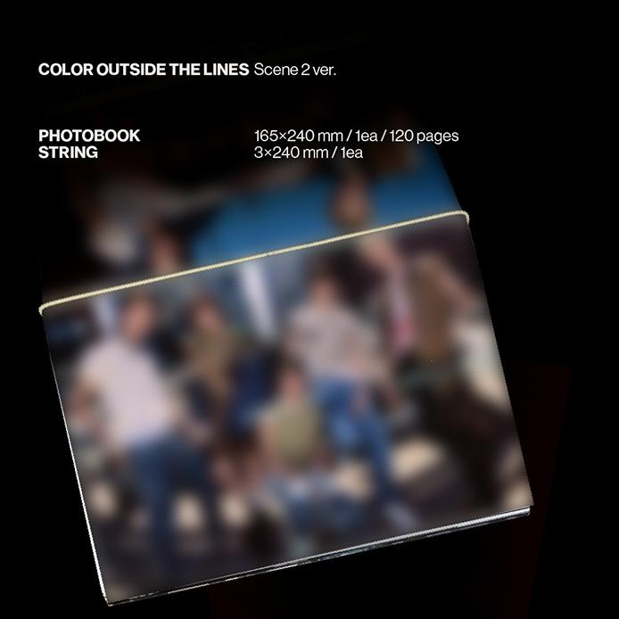 Pre-order CORTIS The 1st EP COLOR OUTSIDE THE LINES Standard Ver. & SHOP POB