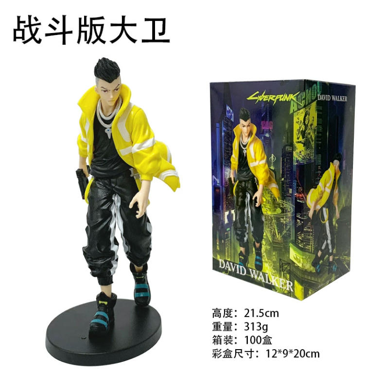 Cyberpunk Lucy Rebecca David Martinez Johnny Silverhand Actionfigur Spielzeug