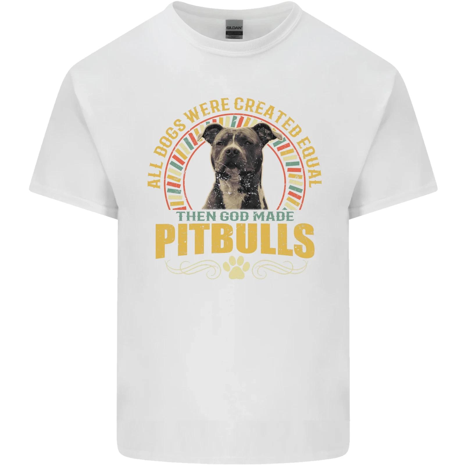 A Pitbull Dog Kids T-Shirt Childrens S