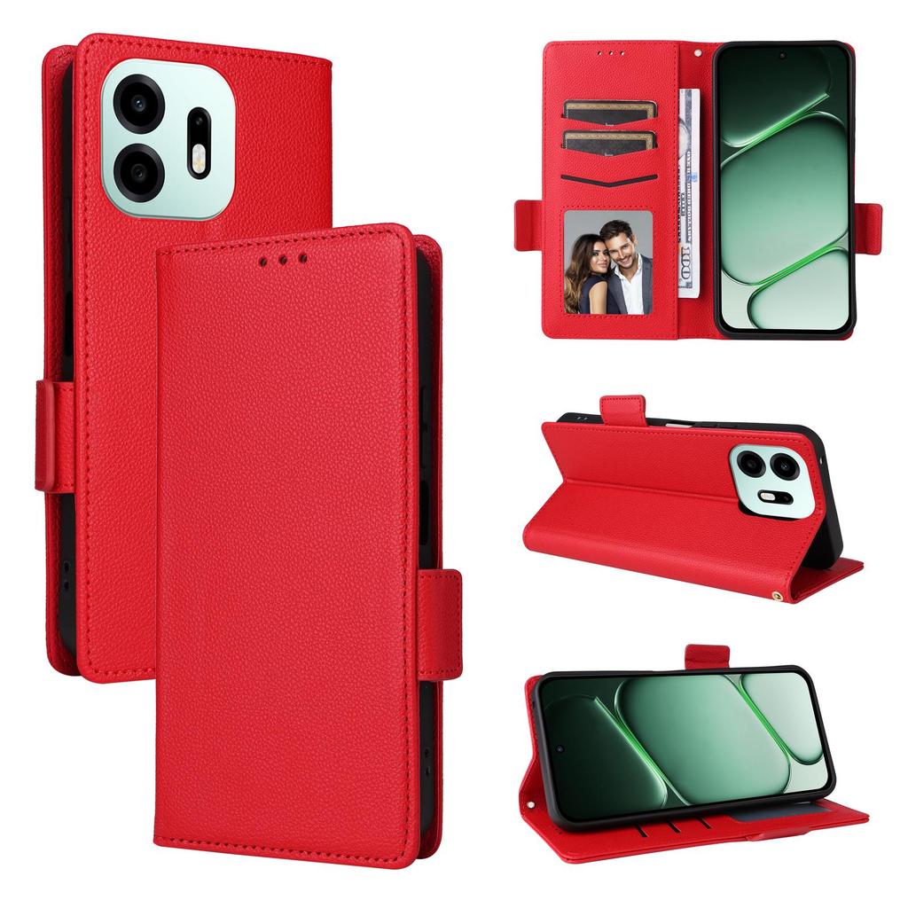 Flip Cover compatible for OnePlus N6 PU Leather Phone Case Full-Body Protection with [RFID Blocking]