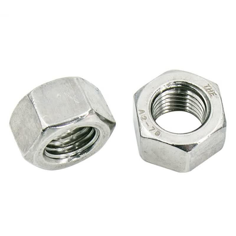 Bingyu 316 Stainless Steel DIN934 Hex Nut