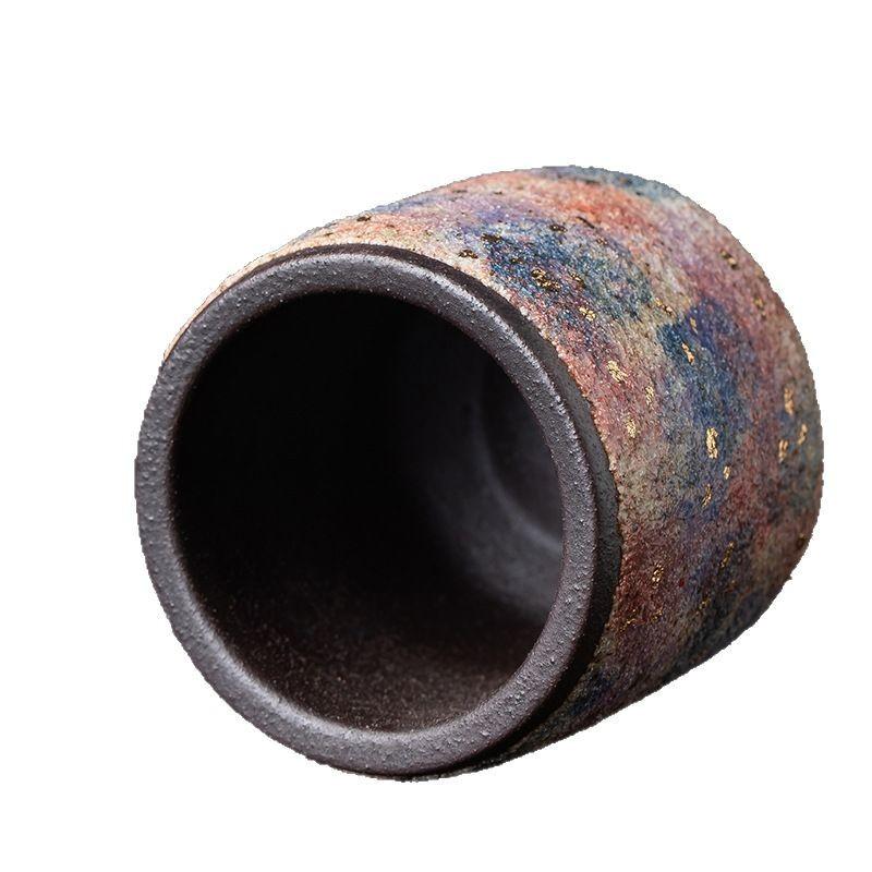 Master teacup teacup tea cup Laoyan mud personal special teacup coarse pottery creative tea ware gift