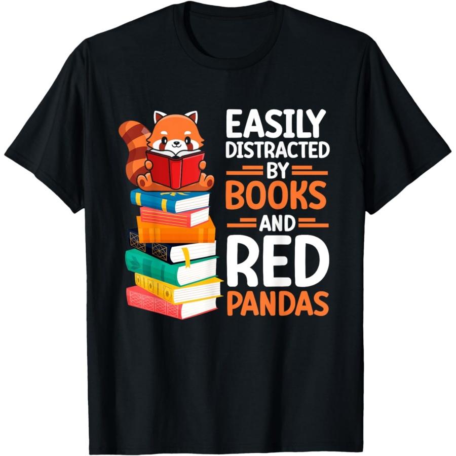 

Детская футболка с красной пандой XXXXXL чёрный