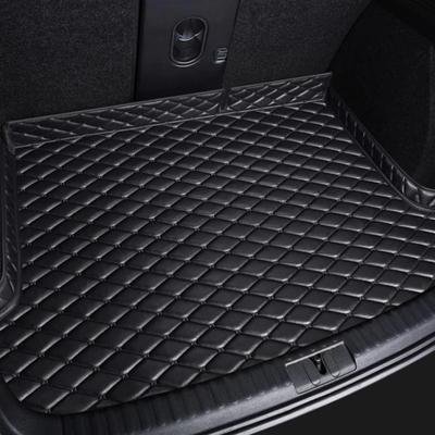 PU Leather Custom Car Trunk Mats for Ssangyong Actyon Rexton Korando Interior Details Car Accessories Carpet All Models