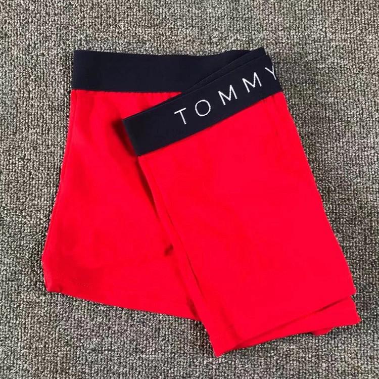 

Мужские однотонные хлопковые трусы-боксеры - распродажа в стиле Томми XXL красный