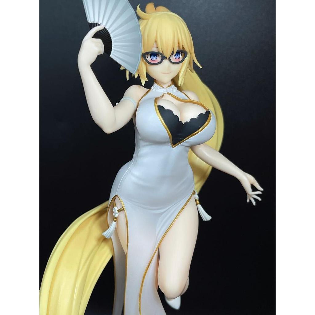 Used Fate/Grand Order Archer/Jeanne d'Arc (Repaint) Figure (FGO Lancer/Ereshkigal Saber) China Dress Ver. Height 23cm