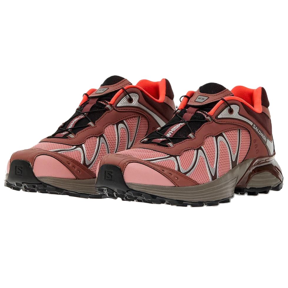 SALOMON Xt-Whisper Fashion Comfortable Non-Slip Wear-Resistant Low-Top Casual Running Shoes Men Sneaker Red 477613