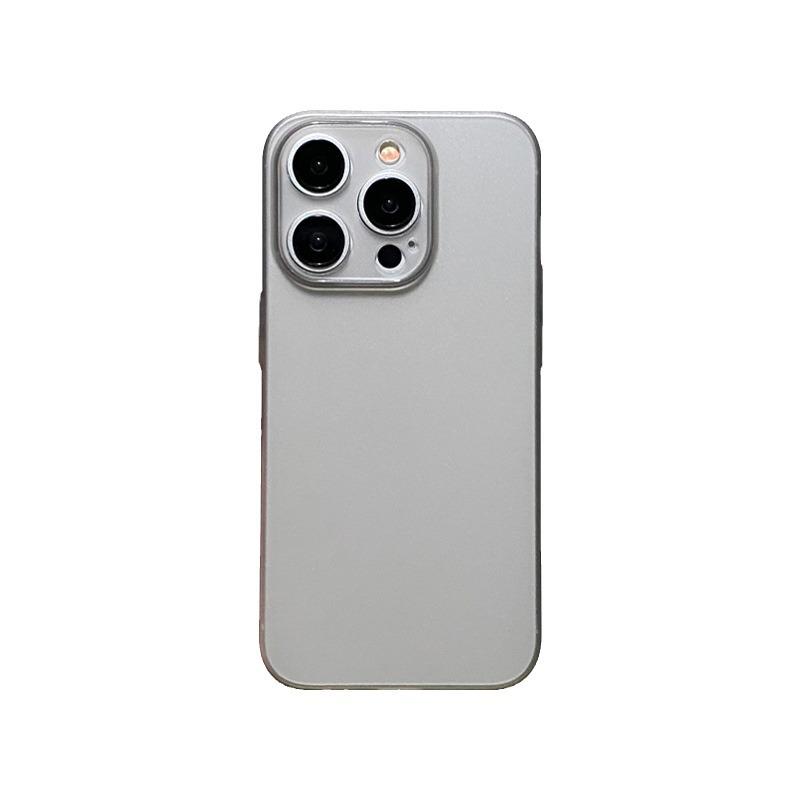 Ultra-thin Protective Frosted Case for iPhone 15 Pro Max - Soft Shell, Bare Metal Feel