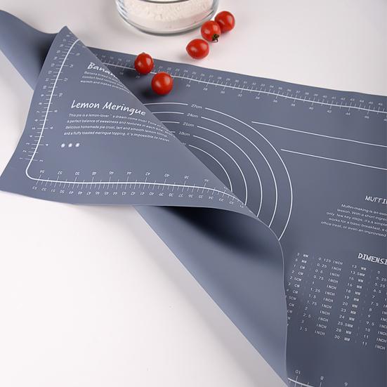 Useful Non-Fading Baking Lightweight Cookie Cake Baking Mat Tool for Kitchen Dough Rolling Pad