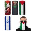 Palestinian And Israeli Flag Magic Headband For Outdoor Activities