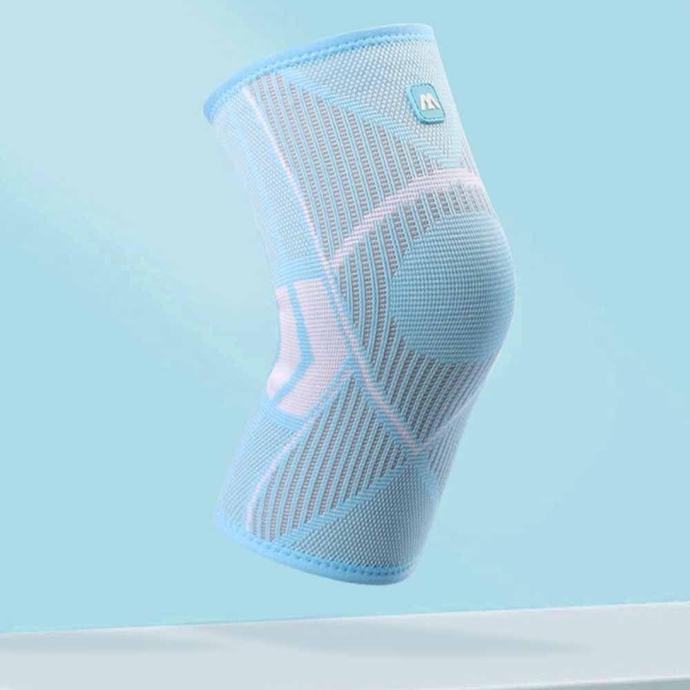 1pair Anti-collision Knee Supports Brace Breathable Knee Sleeve Knee Pad  Hiking Cycling