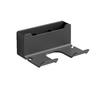 Punch-Free Wall-Mounted Hair Dryer Holder and Storage Rack