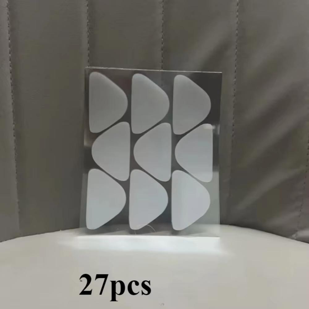 27/36/90Pcs Forehead Nasolabial Fold Patch Pe Material Forehead And Smile Patterns Transparent Invisible Nasolabial Fold Patch 27pcs
