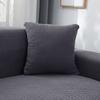 Jacquard Knitte Twill Throw Pillow Cover Gentle Solid Decorative Square Cushion Case Used For Sofa Furniture Bedroom Home 45x45cm Cozy Pillowcase