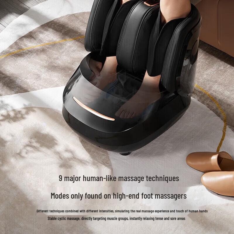 AUX Integrated Foot and Leg Massager with Heat CN plug (adapter included)