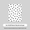 Korean Polka Dot Floral Gift Wrapping Paper - DIY Exquisite Bouquet Paper