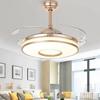 42-Inch LED Ceiling Fan with Invisible Blades for Restaurant, Living Room, Bedroom - Enhanced Airflow