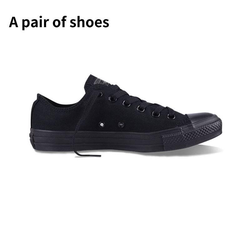 Classic High Canvas Shoes For Women Black And White Casual Unisex Sneakers
