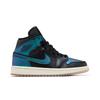Womens Air 1 Mid 'Metallic Turquoise' (women's Sizes) Metallic Turqouise / White Vintage Basketball Shoes BQ6472 009