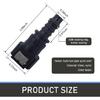 2 PCS Automotive Fuel Line Quick Connector, 9.49-ID8 Nylon 2 PCS #Straight
