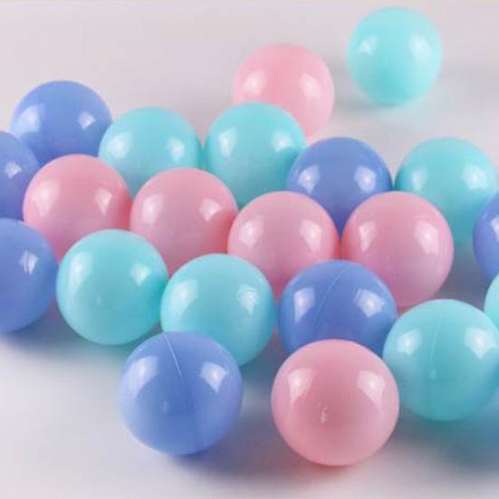 100Pcs Ball Pit Balls Funny Long Life Span Plastic Boys Girls Mixed Colors Ocean