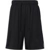 Roupa Esportiva Cintura Média Cordão Ajustável Corte Solto Shorts Casuais Shorts Femininos Preto Carvão-Preto FV7519-010