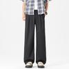 Modal cool casual pants summer thin new loose straight men's old money drape trousers