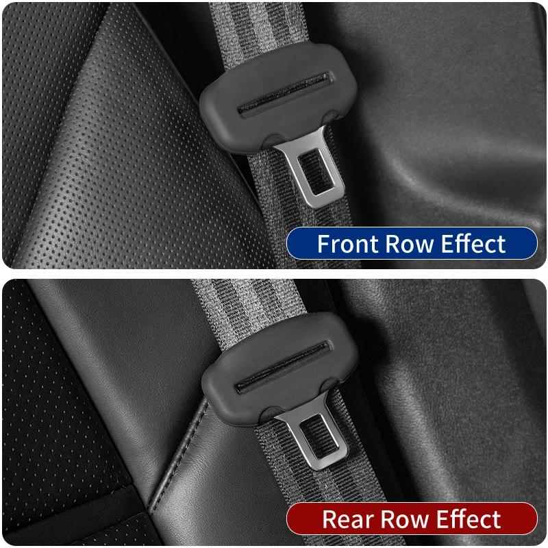 Car Sticker 2025 Hot Silicone Car Seat Belt Buckle Cover For BMW G30 G20 F30 F10 G01 X1 X2 X3 X4 X5 X6 X7 Anti-Scratch Auto Safe