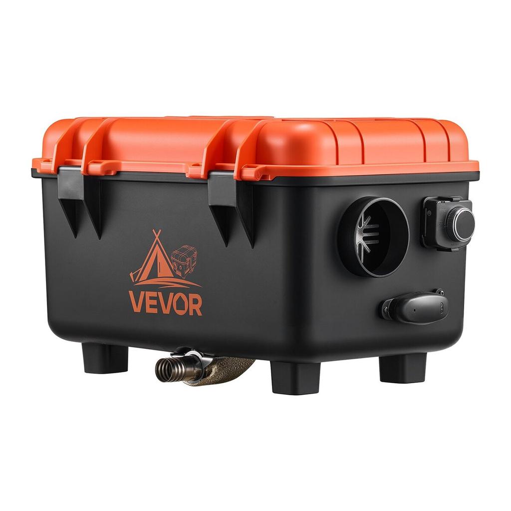 Diesel Heater, 8KW, DC 12V/24V, All in One Portable Diesel Air Heater with Remote Control and LCD Screen, Fast Heating Low Noise, 4 L Fuel Tank for