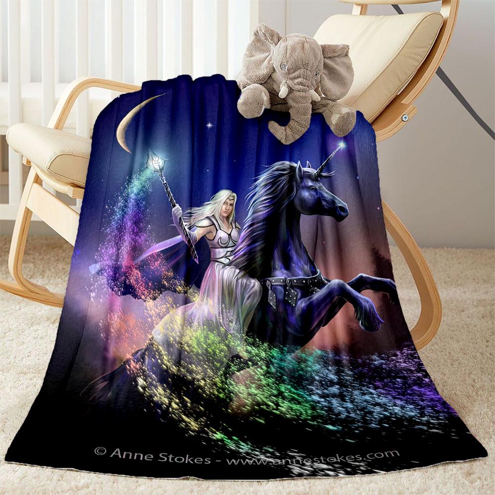 Gothic Style Blanket Durable Comfort Suitable for Picnics Office Bed All-Season Use Warmthful Decor Gift for Travel Home Birthdays