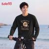 Baleno Men's Indian Cat Print Loose Fit Long Sleeve T-Shirt