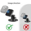 Aluminum Alloy Camera Base Bracket Featuring Detachable Magnetic Design Multiple Angle Adjust for 360 GO Ultra