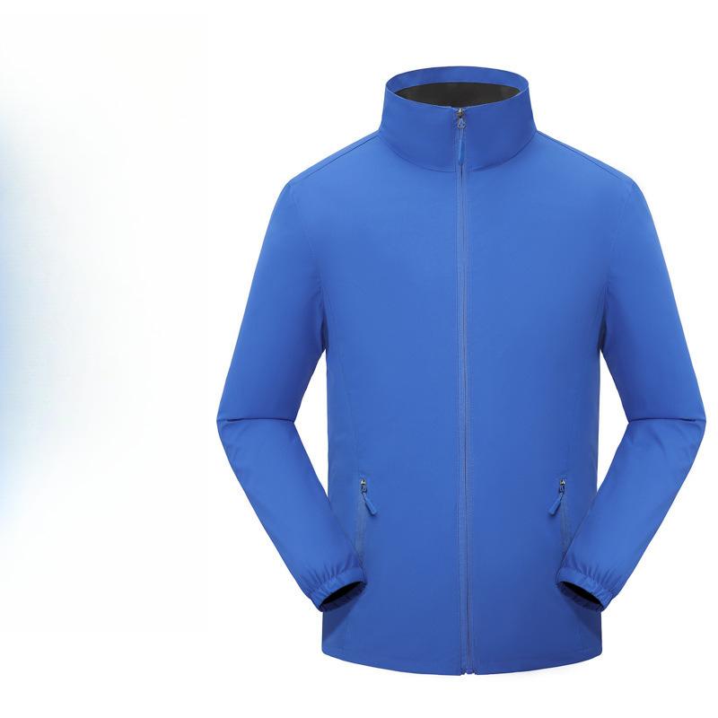 Jacke Arbeitskleidung Bestickter Trenchcoat Herren- und Damen-Gruppenbekleidung Dünne Jacke