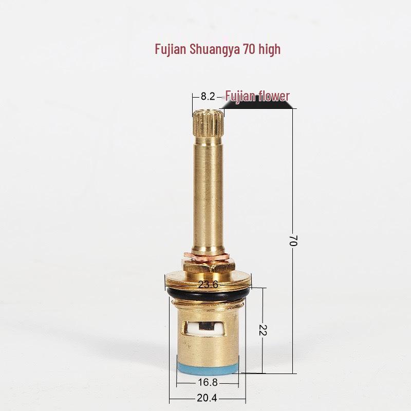Hot and Cold Quick-Opening Universal Faucet Valve Core for Bathtub and Kitchen - 4 To 6 Points