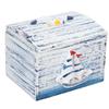 Small Wooden Storage Organizer Box Flip Open Type Vintage Jewelry Keepsake Case Home Decoration