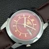 JAPAN VINTAGE REFURBISHED SEIKO 5 AUTOMATIC 7009A MENS RED DIAL WATCH a445548-1
