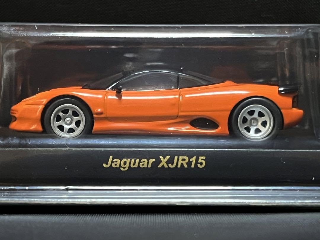 

Kyosho Британский спорткар JAGUAR XJR15 Оранжевый 1/64